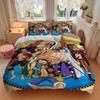 One Piece Bedding 3 Piece Set HD Print Duvet Cover Pillowcases for Teens Adult Bedroom Decoration Christmas Gift C384