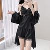 Women's Summer Pajamas Set Sexy New Ice Silk Suspenders Shorts Vest Internet Celebrity Butterfly Sex Backless Loungewear