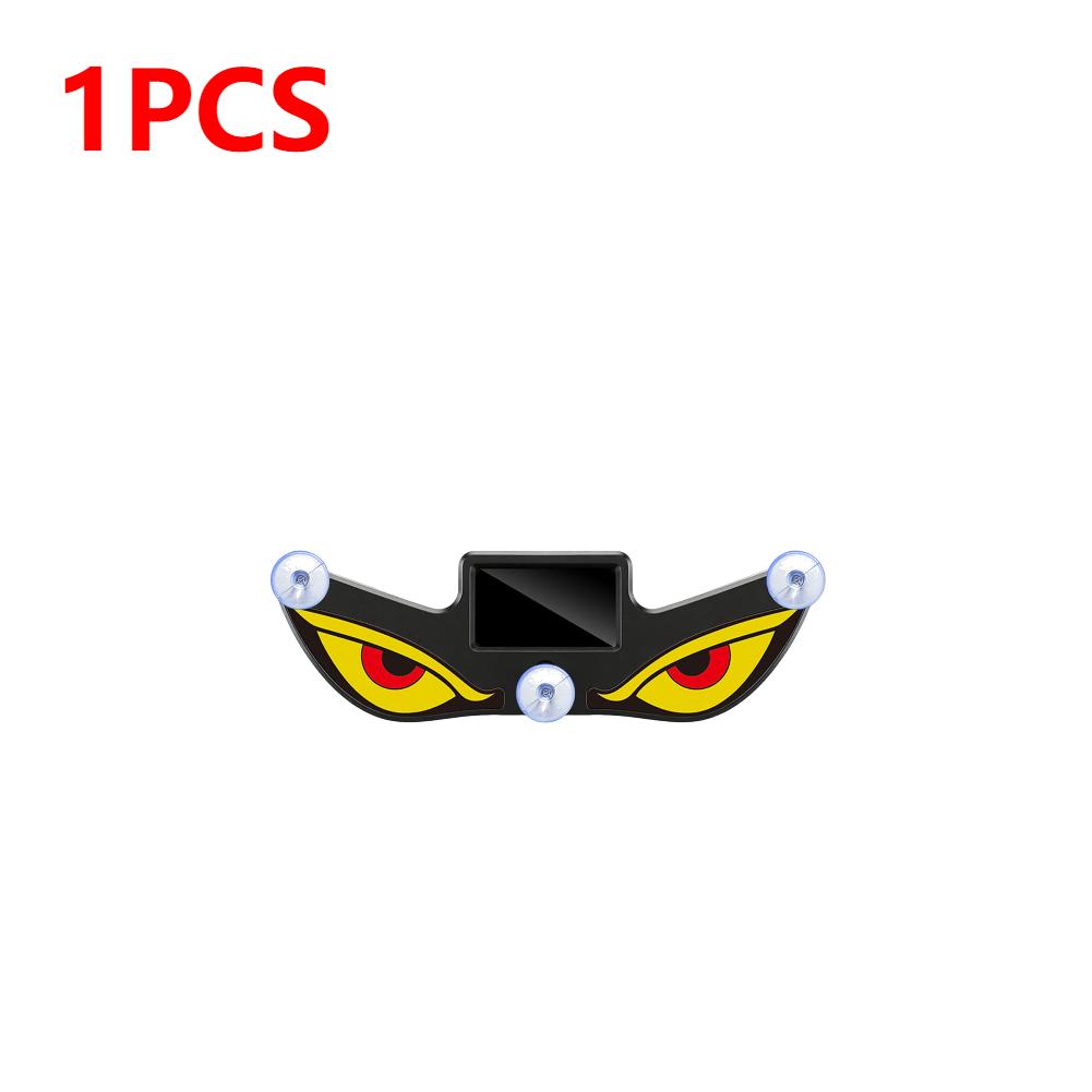 1-5pcs Car LED Devil Eyes Light Decorative Lights USB Warning Lights Dynamic Demon Eye Lights Atmosphere Light Auto Accessories