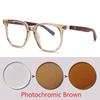 Wood Grain Myopia Glasses For Men and Women Spectacles Anti Blue Light Near Sight Eyewear Diopter -0.5 -0.75 To -6.0