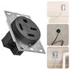 Powerful ED1560DF 60Amp NEMA 15-60R Outlet Industrial Socket Gold Plated Connectors Commercial Receptacle