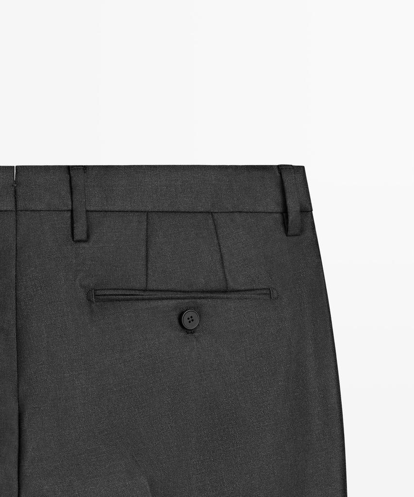Masimodutti Cold Wool Suit Pants