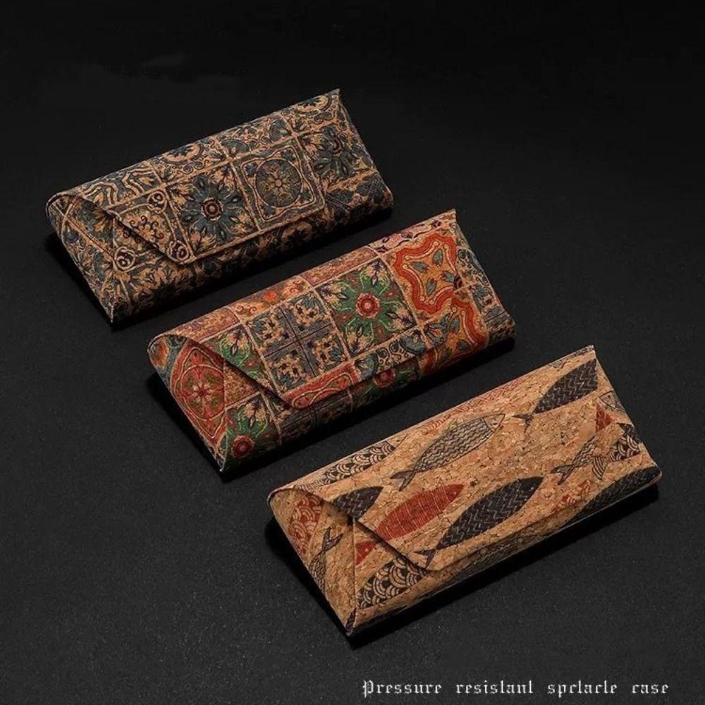 Retro National Style Eyeglasses Case Anti-Pressure Sunglasses Case Glasses Case  Men And Women