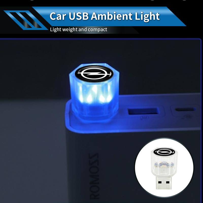 Car LED Ambient Light USB Free Installation Interior Decorative Atmosphere Light For Opel Corsa Astra Insignia Vectra Zafira