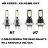 2x H7 LED Headlight Bulbs Conversion Kit High Low Beam 6000K Super White Bright