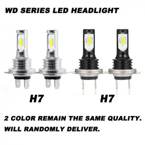 2x H7 LED Headlight Bulbs Conversion Kit High Low Beam 6000K Super White Bright