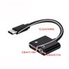 Type-C to 3.5mm Headphone Adapter Type C Adapter Aux Audio Adapter cable 5V Output Voltage Type-C Adapter Fireproof TPE