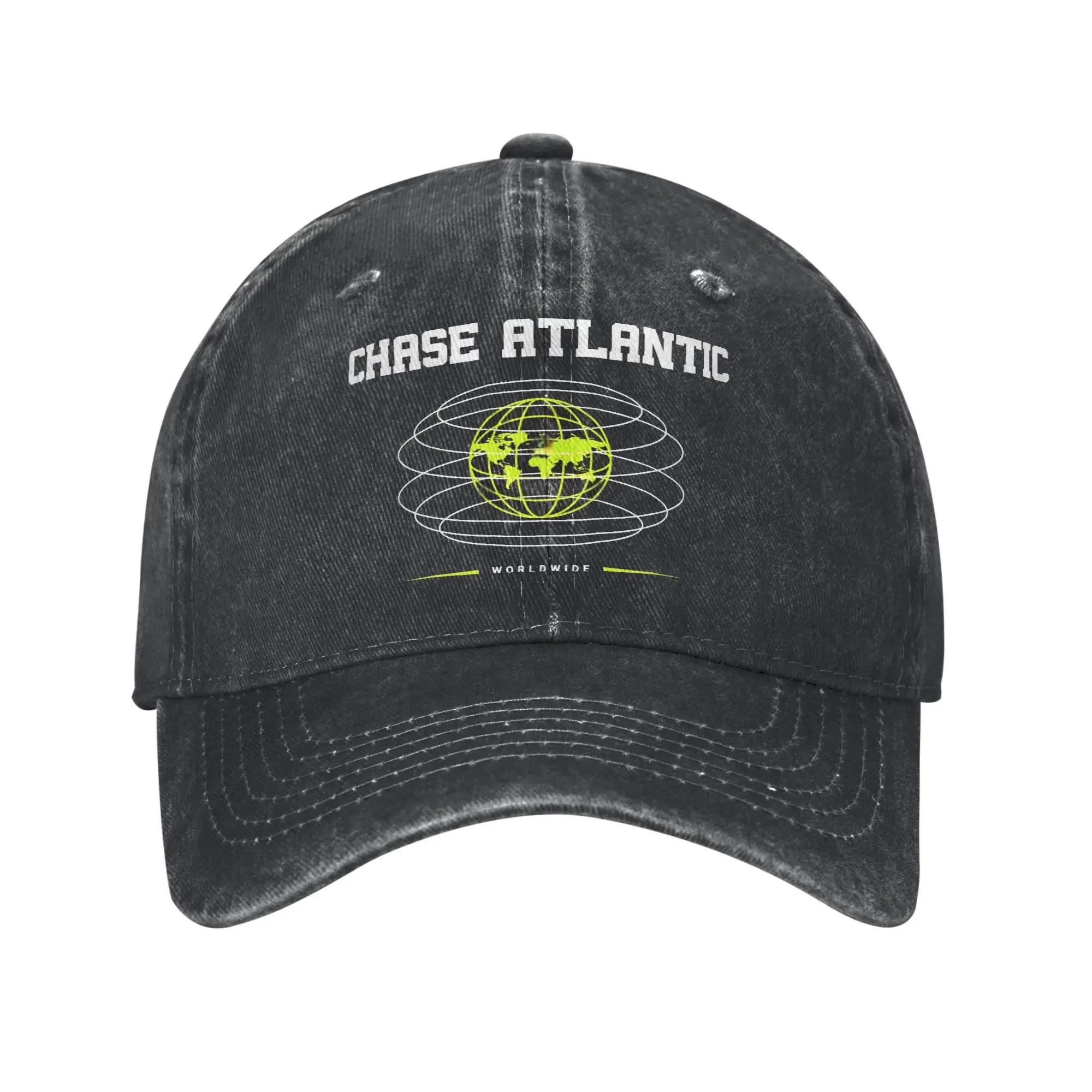 

Chase Atlantic World Band Sun Baseball Cap yk Cute Women Unisex Washed Trucker Hat Dropshipping Print Outdoor Gym Baseball Caps One Size