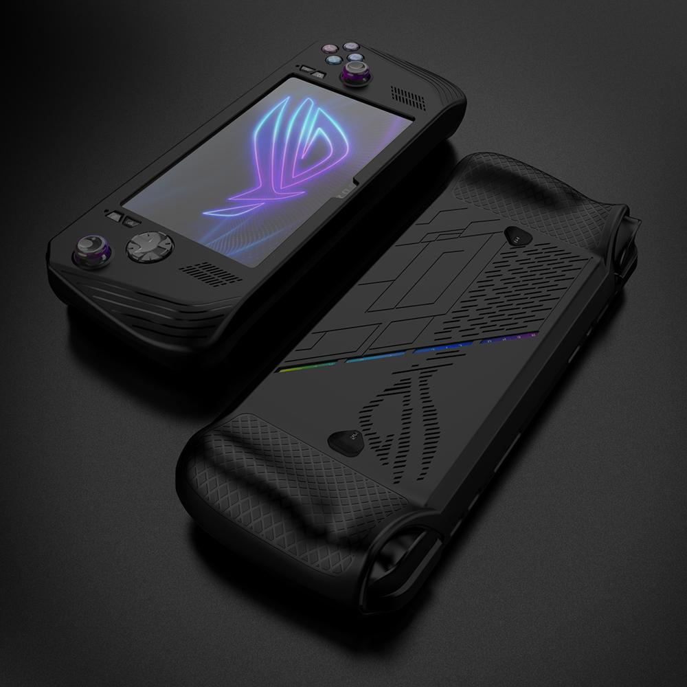 Para Asus ROG Ally X Protector de Consola de Juegos Cubierta de Silicona Anticaída