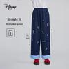 Disney Girls' Judy Print Straight Wide-Leg Jeans