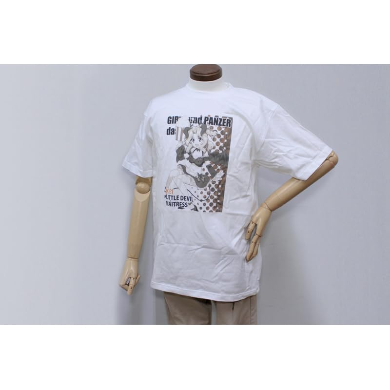 Girls Panzer Final Chapter Kei Original Graphic Little Devil Waitress & T-Shirt