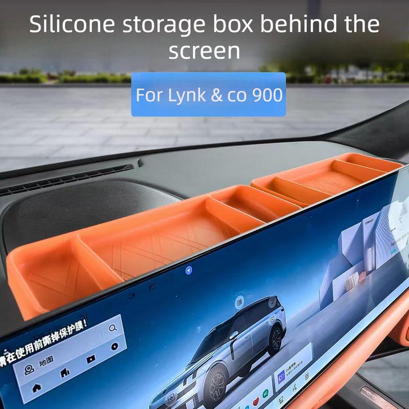 For Lynk&Co 900 2025 screen rear storage box central control storage dashboard storage box car interior modification accessories