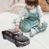 BMW 760 Modellauto im Maßstab 1/24, Spielzeugauto mit Rückziehfunktion aus Zinklegierung mit Ton und Licht als Geschenk für Kinder, Jungen und Mädchen
