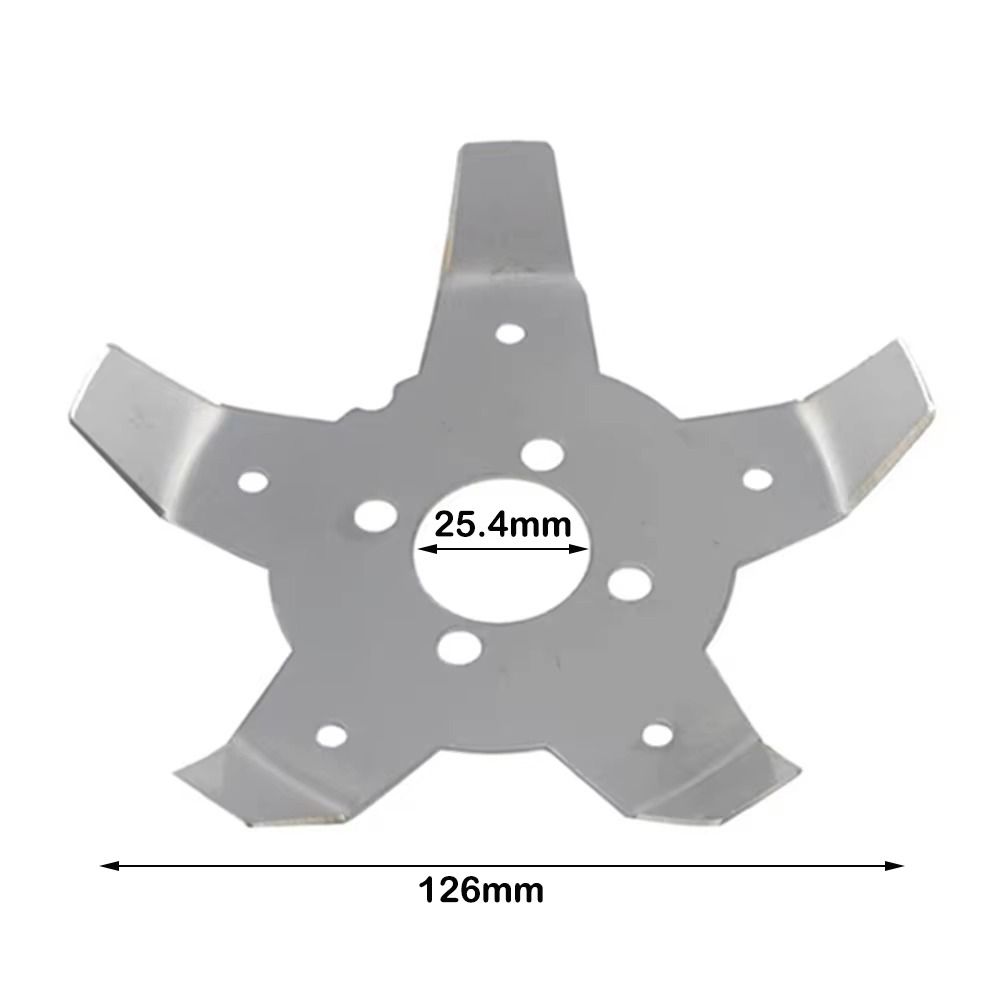 Tool Universal Weeder Eater Blade Five Claws Stainless Steel Weeds Blade Blade Six Claws Lawn Mower Blade