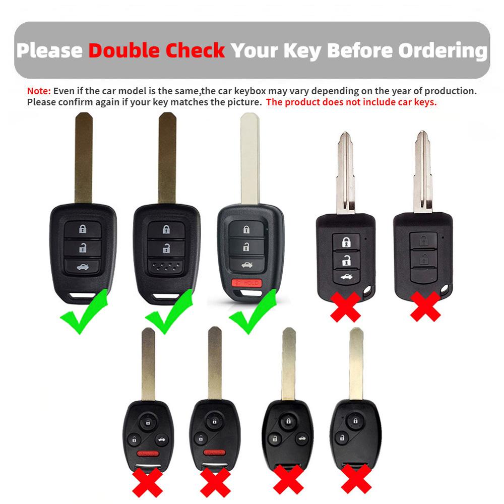 2 3 4 butoane TPU Husa pentru chei de masina Carcasa pentru Honda Accord 2016 2017 Civic 2018 2019 Accesorii fara cheie de la distanta