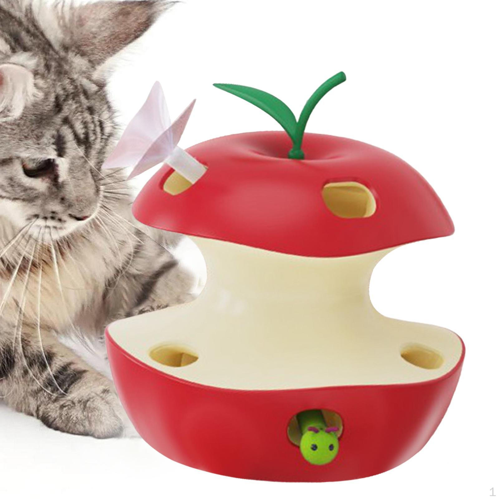 

Интерактивная игрушка для кошек, автоматическая, забавная, удобная, для домашних кошек, 5 В, образовательная красный