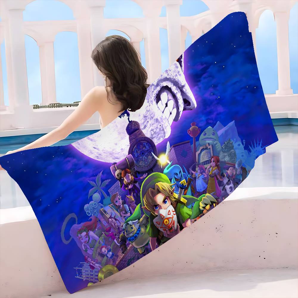 Video Game L-Legend Z-Zeldas Microfiber Beach Towel Absorbent Quick Dry Soft Yoga Swimming Resort Mountain Climbing Towel
