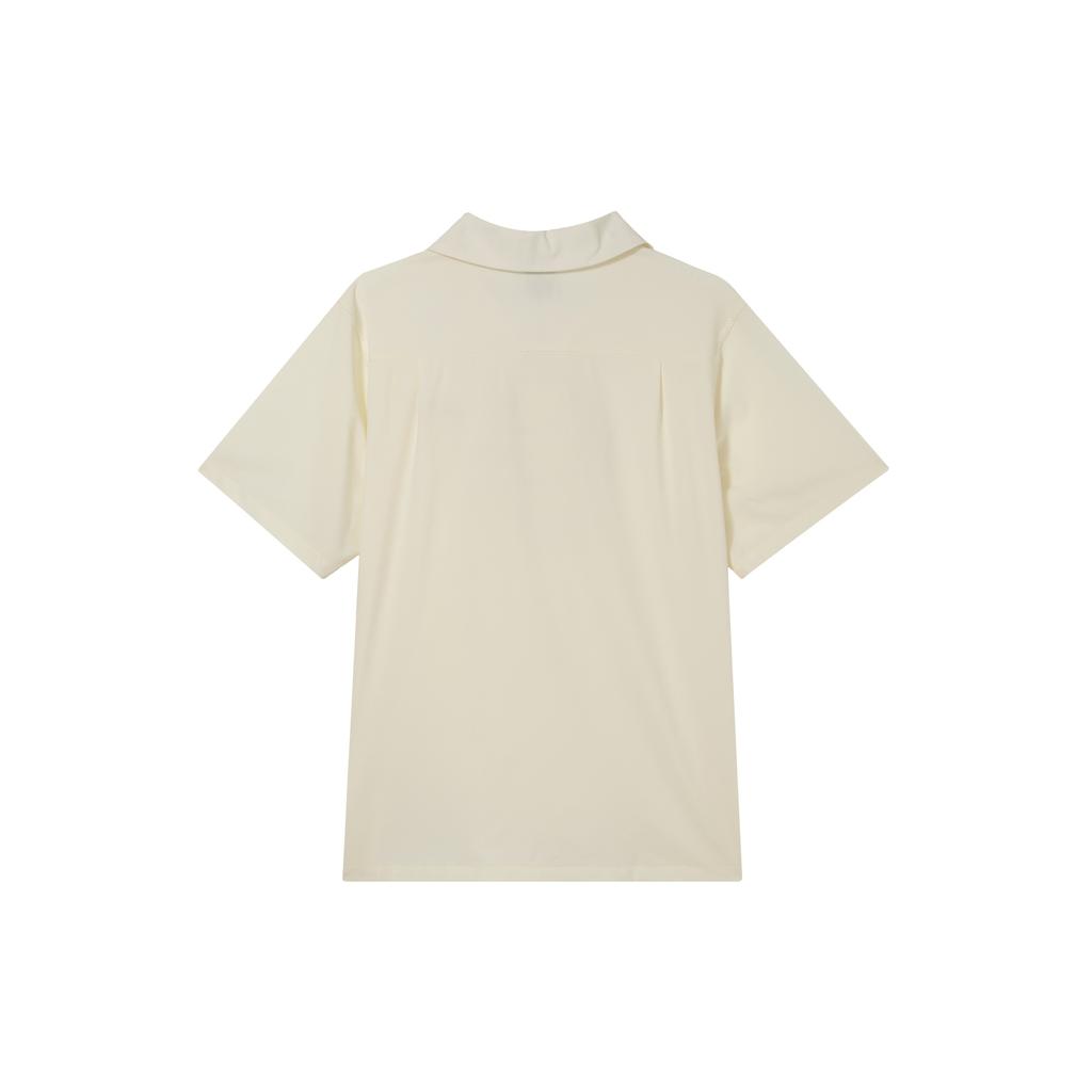 Nike SB Short Sleeve Bowling Shirt 'White' Men's DV9074-113