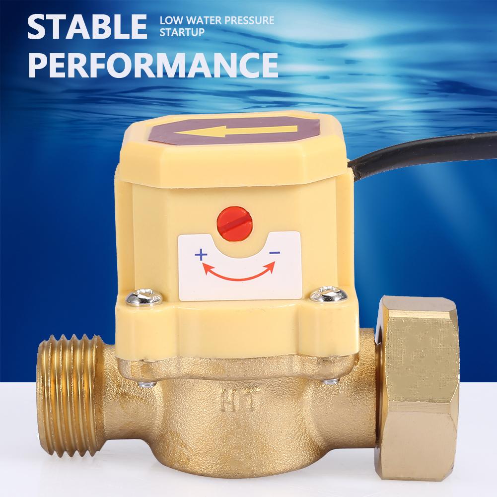 G34G12 Závitové vodní čerpadlo Nastavitelný snímač průtoku Automatický regulační spínač tlaku 220V