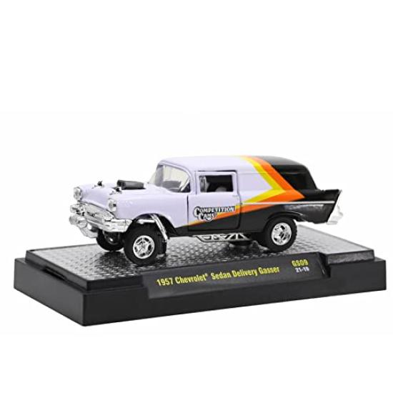 M2 MACHINES Scale Hobby Shop Exclusive 1957 Chevrolet Sedan Delivery Gasser Competition Cam 164 - -