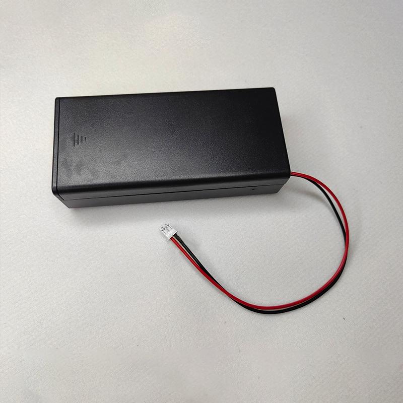 18650 Battery Holder Box 2 Slots Battery Storage Case With Switch & Cover & PH2.0 XH2.54 DC5.5X2.1 USB2.0Terminal Wire
