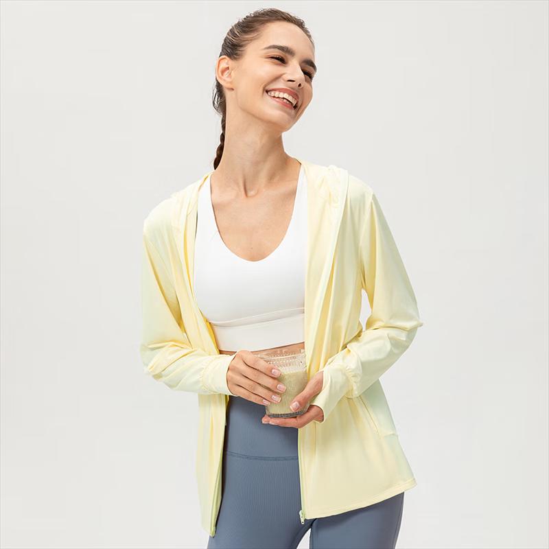 Women's Ice Silk UV Protection Long Sleeve Hoodie