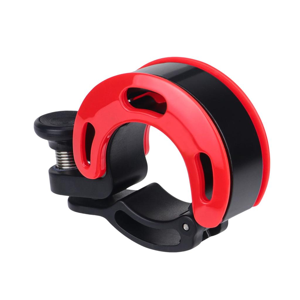 Bike Bell Ring Cycling Horn Aluminum Alloy Bicycle Bell with Loud Sound Mountain Bike Bell Fit for 0.87-1in/22-25.4mm Handlebars