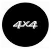 1 x Copriruota di scorta in pelle PVC PU stile Auto 4x4 Off Road Vita Montagna Per Mitsubishi Suzuki SI-04 Copri Protettore Ruota