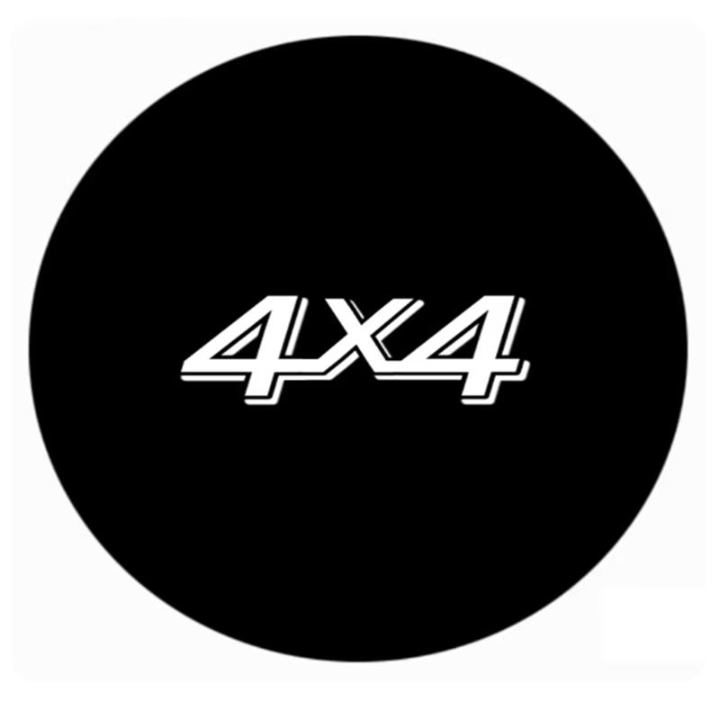 1 x Copriruota di scorta in pelle PVC PU stile Auto 4x4 Off Road Vita Montagna Per Mitsubishi Suzuki SI-04 Copri Protettore Ruota