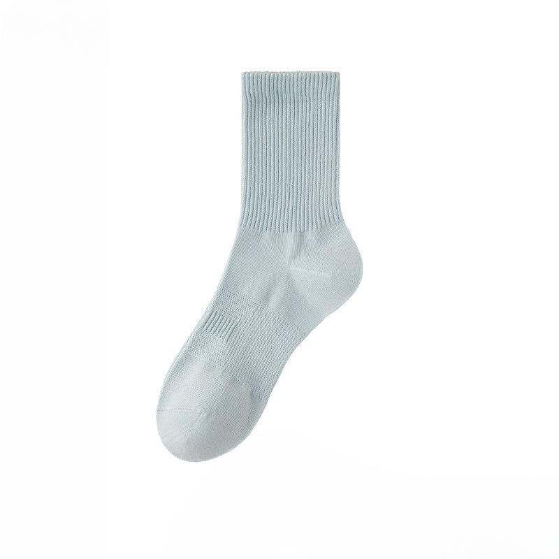 Female Autumn and Winter 10A Anti Bacterial Deodorant Boneless Sweat Absorption Breathable Sports Tube Socks