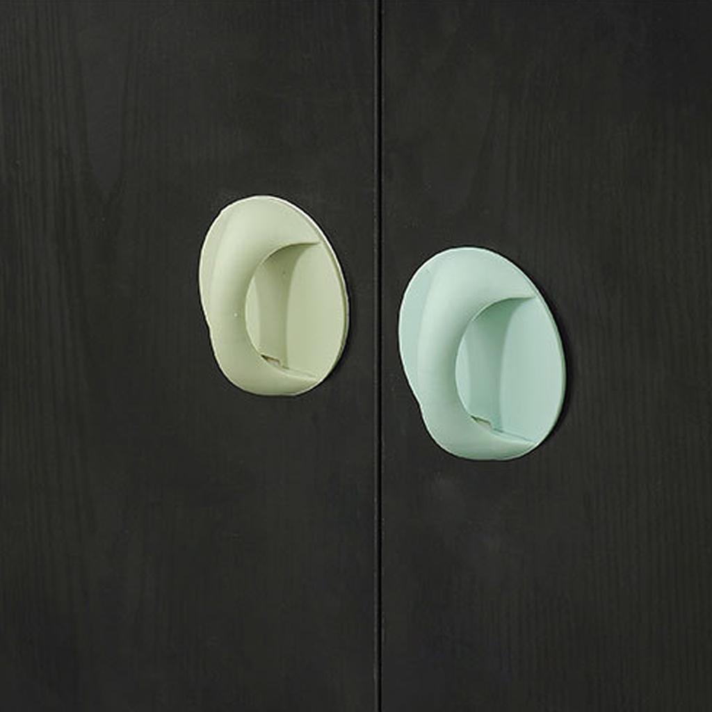 4pcs Easy Install Window & Door Pull Handles Plastic Auxiliary Handles Set for Enhances Accessibility In Homes & Offices