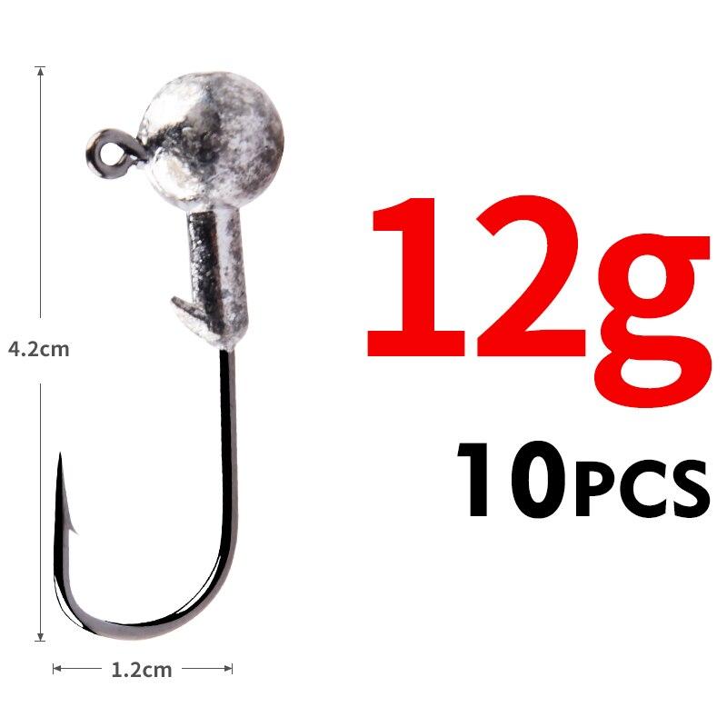 MEREDITH Cabeça de gabarito 1g 2g 3g 4g 5g 7g 8g 10g 12g 14g 22g cabeça gancho gabarito gancho de pesca gabarito pique peixe acessórios