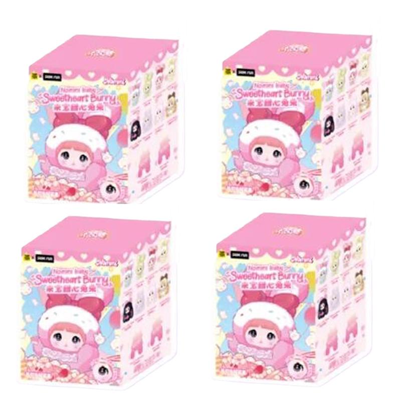 New 100% Genuine Nommi Glutinous Rice Honey Bunny Series Blind Box Mi Bao V2 Plush Toy Bag Pendant Girl Birthday Perfect Gift