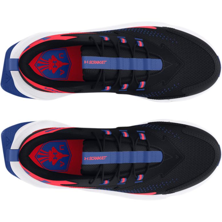 Under Armour Scramjet 5 Black Red Blue Youth 3027691-003