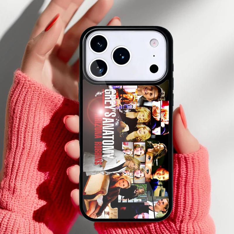 American TV Greys Anatomy Nurse doctor Phone Case for iPhone 17 16 15 14 13 Pro Max Back Cover for 12 11 Pro Coque
