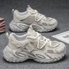 Scarpe sportive casual traspiranti in rete primaverile, suola morbida da corsa, leggere, suola spessa, rialzo, scarpe da papà