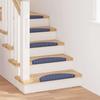 Self Adhesive Stair Treads 15 Pcs Blue 56 X 17 X 3 Cm