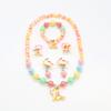 Unicorn princess accessories set, linking crown necklaces, headbands, girls' princess dress accessories, cross-border foreign trade