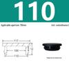 High-Temp Resistant Silicone Rubber Stopper with Card Slot Sealing Cap