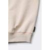 Customellow Oversized Cotton Sweatshirt Two Tone Beige Cwtaw25622orx