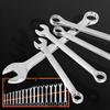 Universal Wrench Set Complete Professional Tools Kit Dual-purpose Mechanical Plum Manual Wrench Set Home Maintenance Banner Tool