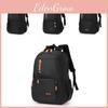 Oxford Fabric School Backpack With Large Capacity Design And Laptop Compartment