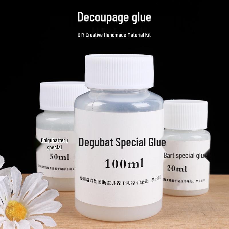 100ml Eco-Friendly Water-Based Decoupage Glue for DIY Collage and Crafts