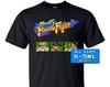 Mighty Final Fight Screen T Shirt BLACK All Sizes S-5XL 100% Cotton NES Famicom Nintendo Game 8 Bit