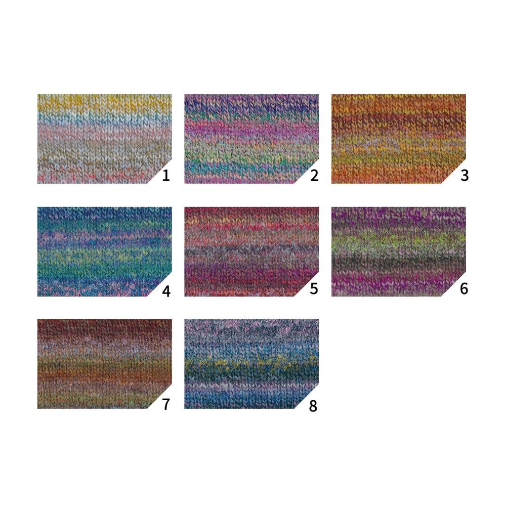 OLYMPUS Michela Pack of 6 Yarn, Medium, Col. 2, Purple, 35g, Approx. 110m,