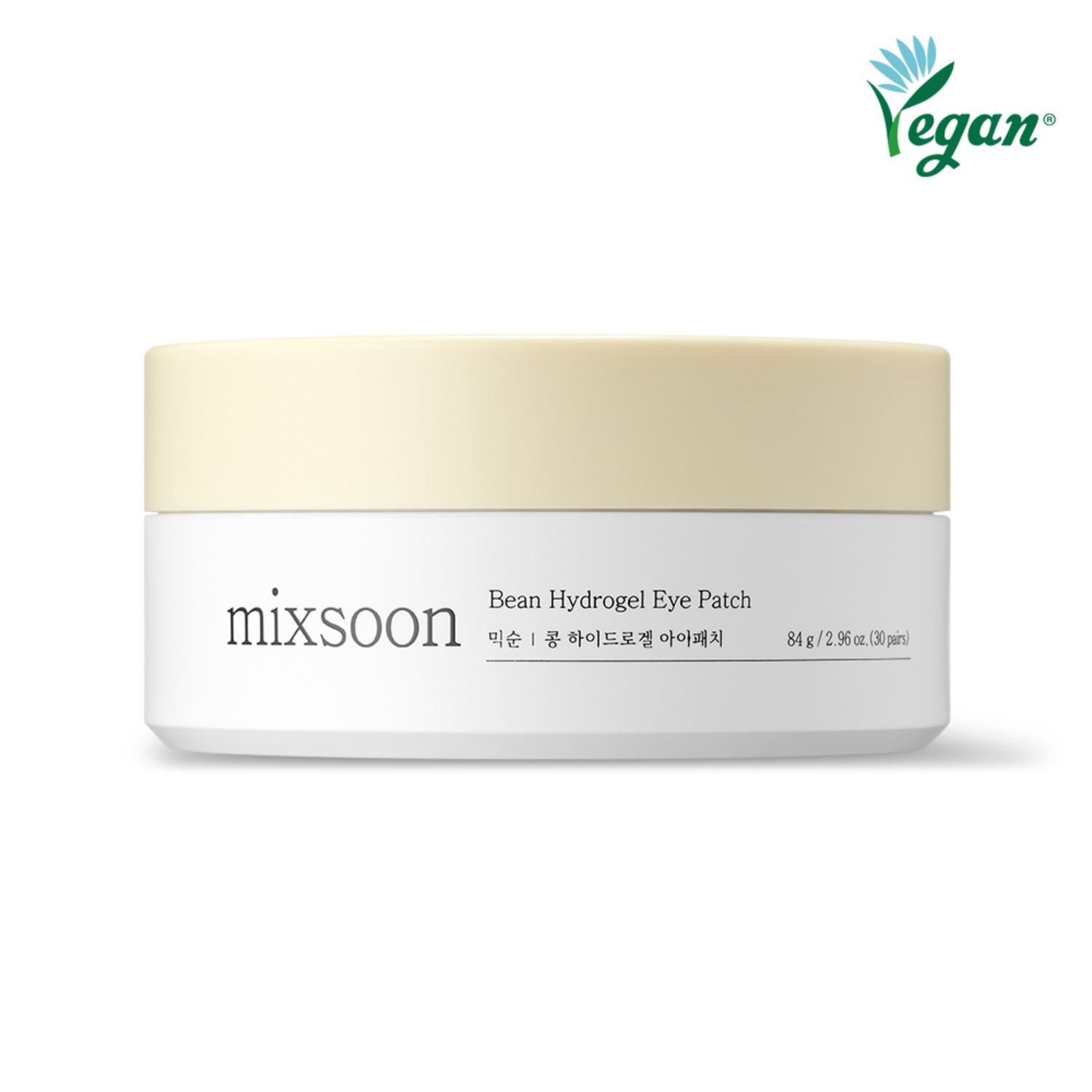 Authentic mixsoon Soy Hydrogel Eye Patches (60 patches) Revitalizing Eye Patch Korea Shipping