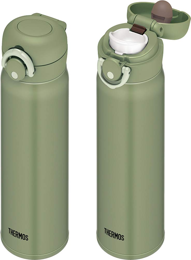 Thermos Vacuum Insulated Portable KKI Mug, 500ml, Khaki, JNR-501