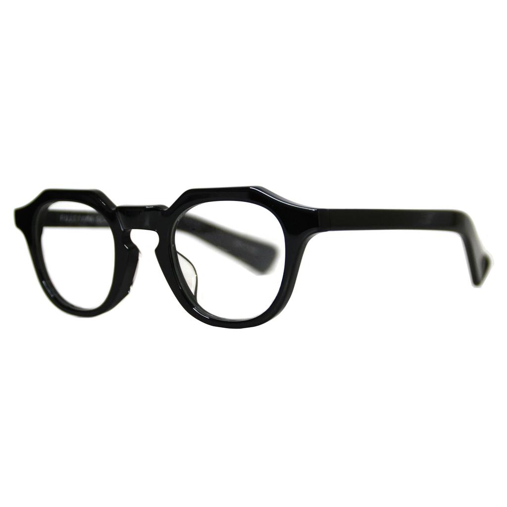 Fujisan Glasses ORIGINAL PROTE Eyeglasses Made in and Crown UV Thick Black Stylish Clear [meSmart] Sunglasses, Japan, Sabae, Men's Women's, Panto,