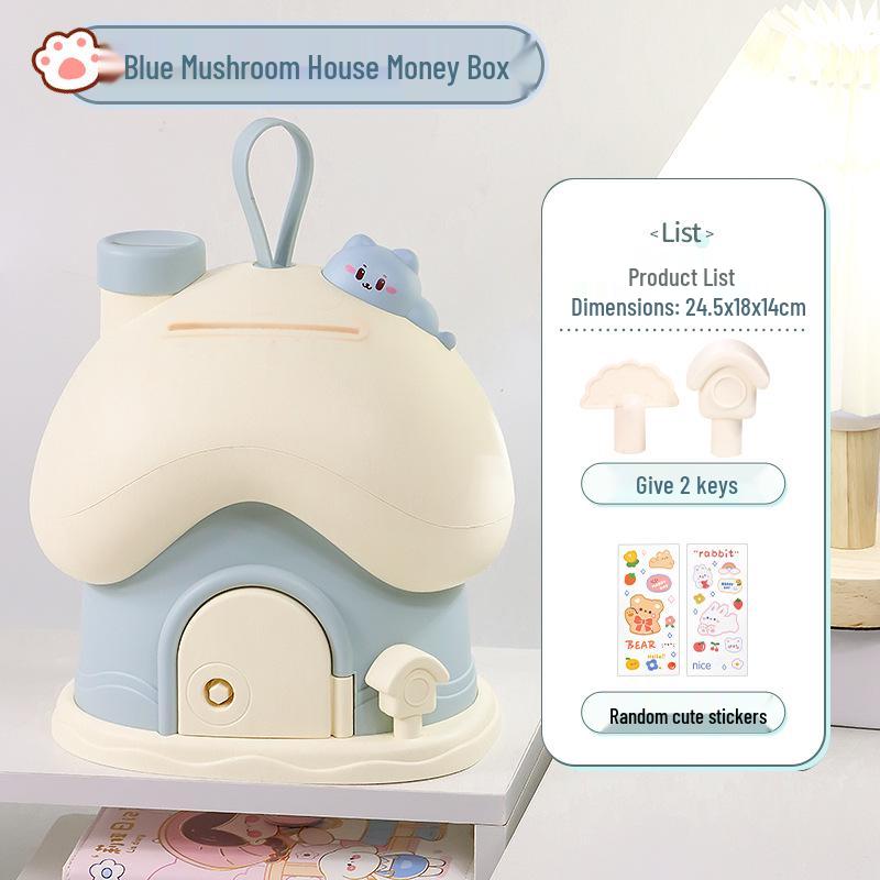 

Автоматическая копилка большого объема для детей - Накопительное украшение с автоматическим внесением и снятием денег, Идеальный подарок для девочек