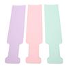 3pcs Balayage Board Curved Comb Teeth Smoothing Surfaces Widen Foiling Board for Hair Dye